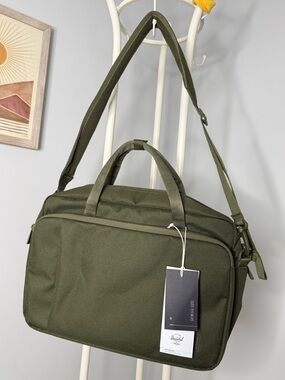 Herschel 18L - Olive Green - Messenger Travel Bag